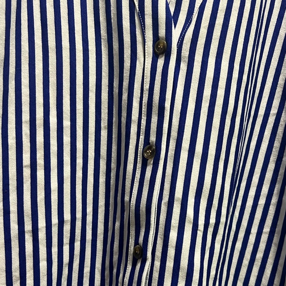 NWOT Daniel Cremieux striped blouse - Picture 5 of 6